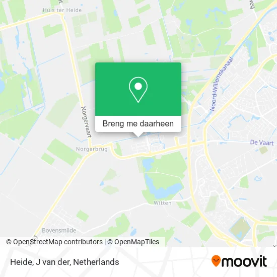 Heide, J van der kaart