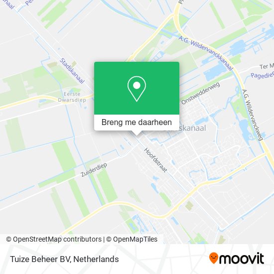 Tuize Beheer BV kaart