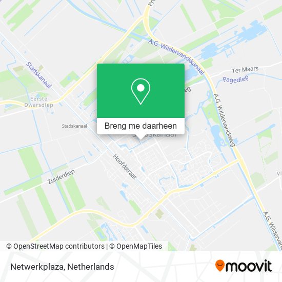 Netwerkplaza kaart