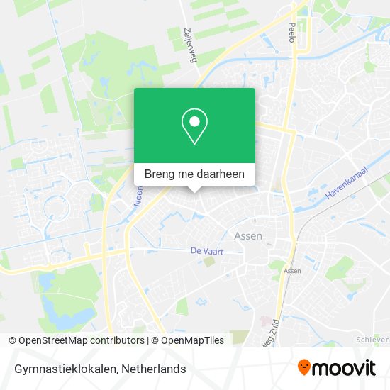 Gymnastieklokalen kaart