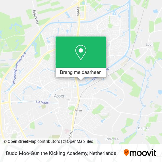 Budo Moo-Gun the Kicking Academy kaart