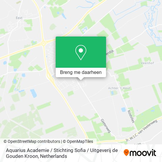 Aquarius Academie / Stichting Sofia / Uitgeverij de Gouden Kroon kaart