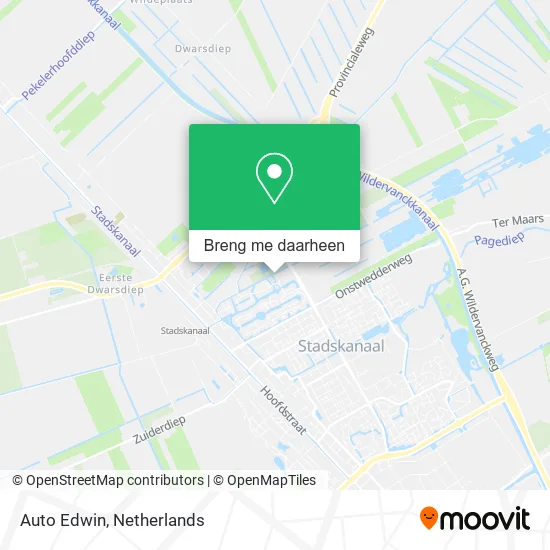 Auto Edwin kaart