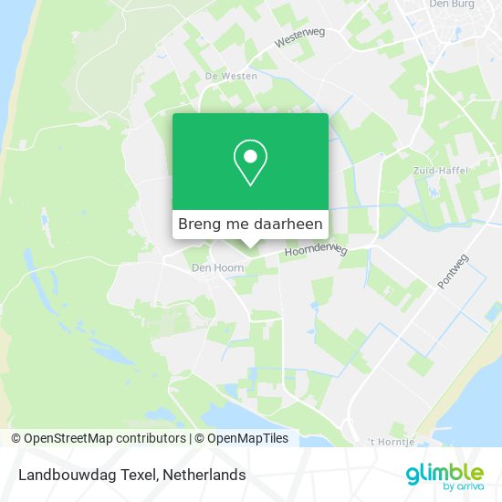 Landbouwdag Texel kaart