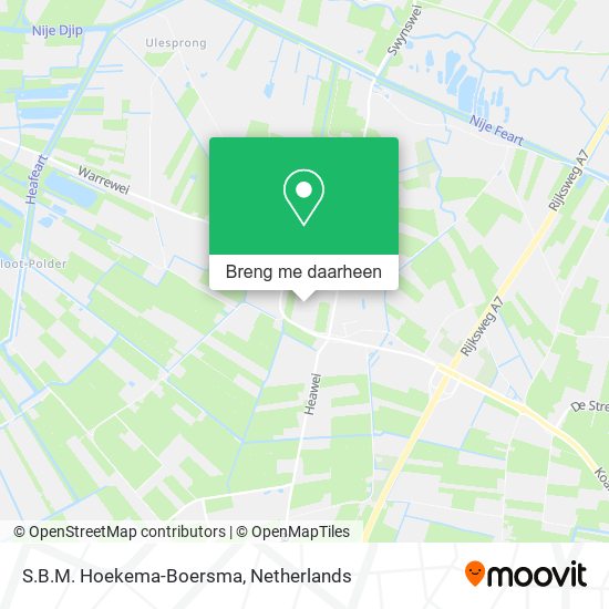 S.B.M. Hoekema-Boersma kaart
