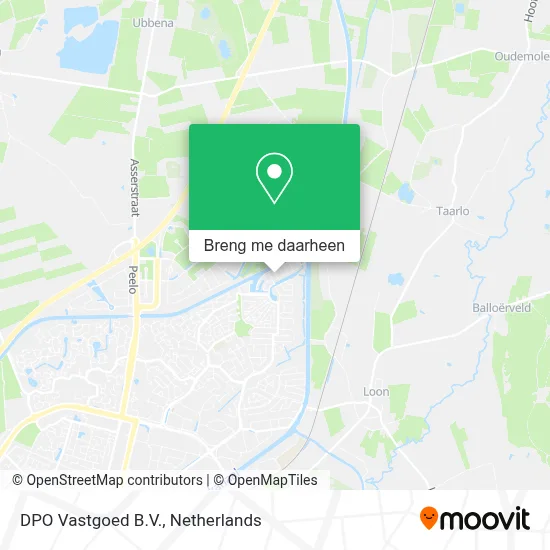 DPO Vastgoed B.V. kaart