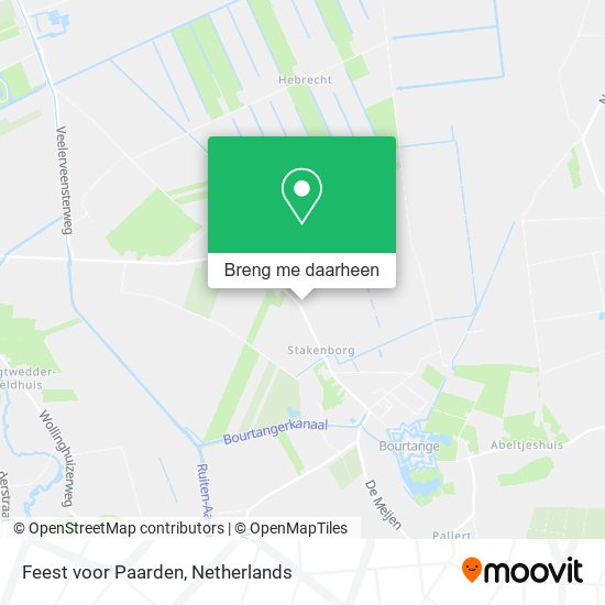 Feest voor Paarden kaart