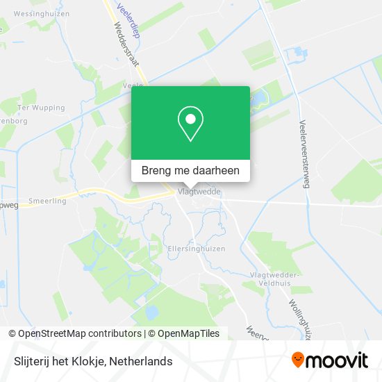 Slijterij het Klokje kaart