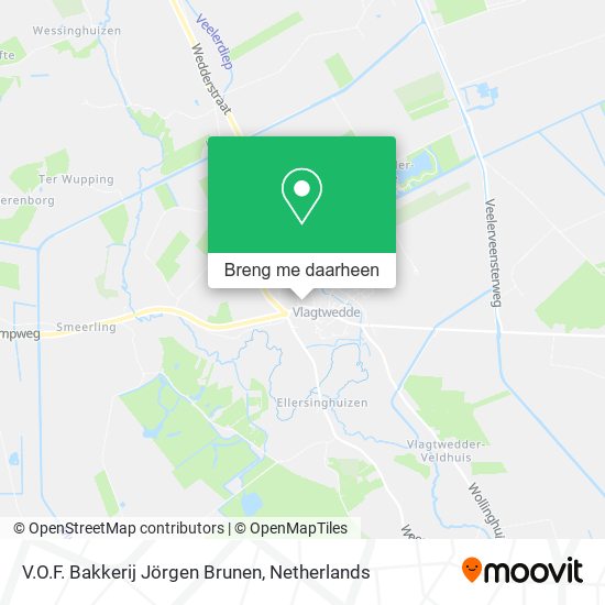 V.O.F. Bakkerij Jörgen Brunen kaart