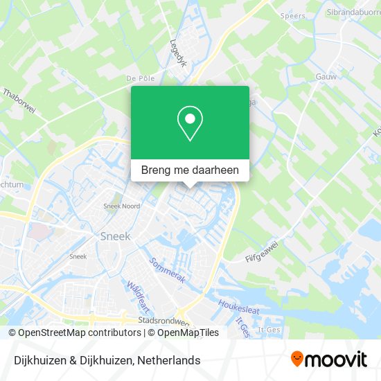 Dijkhuizen & Dijkhuizen kaart