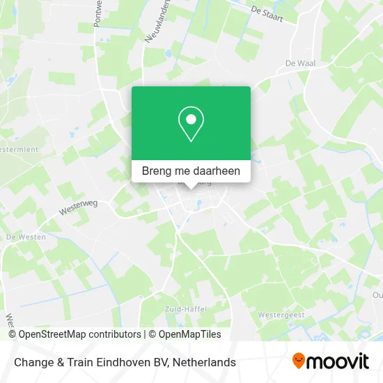 Change & Train Eindhoven BV kaart