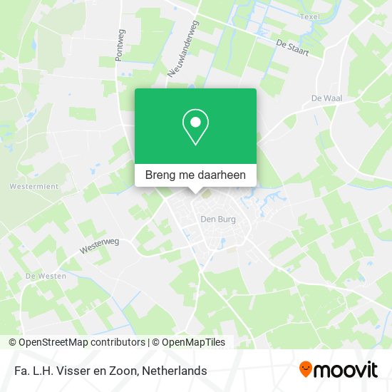 Fa. L.H. Visser en Zoon kaart
