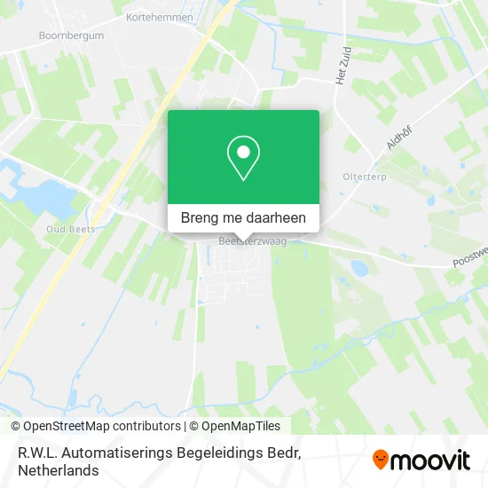 R.W.L. Automatiserings Begeleidings Bedr kaart