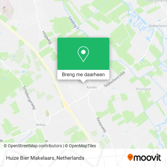 Huize Bier Makelaars kaart