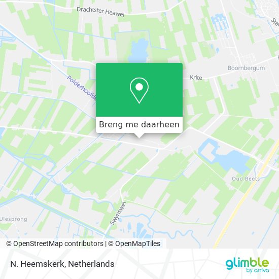 N. Heemskerk kaart