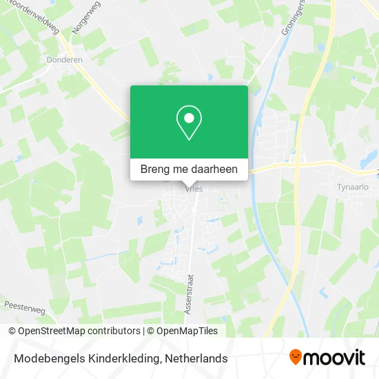 Modebengels Kinderkleding kaart