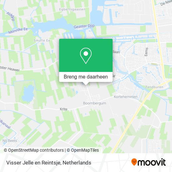 Visser Jelle en Reintsje kaart
