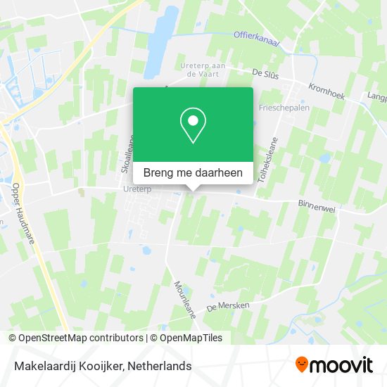 Makelaardij Kooijker kaart