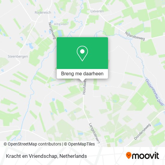 Kracht en Vriendschap kaart