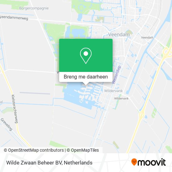 Wilde Zwaan Beheer BV kaart