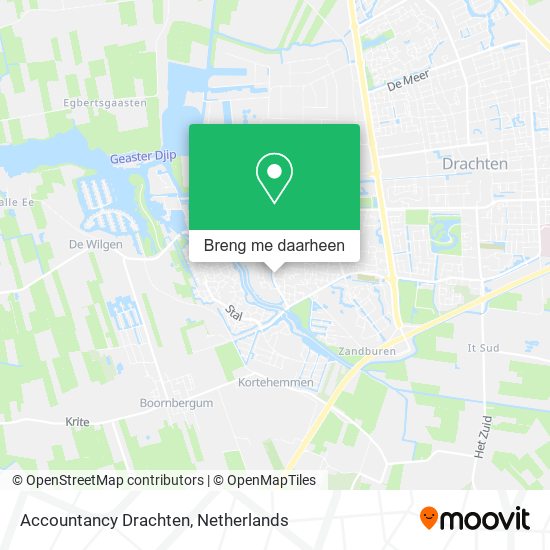 Accountancy Drachten kaart