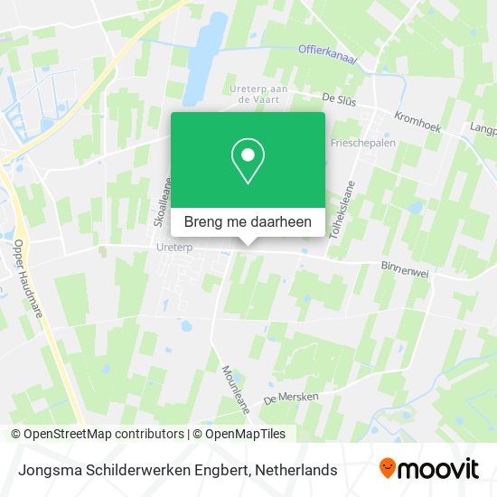 Jongsma Schilderwerken Engbert kaart