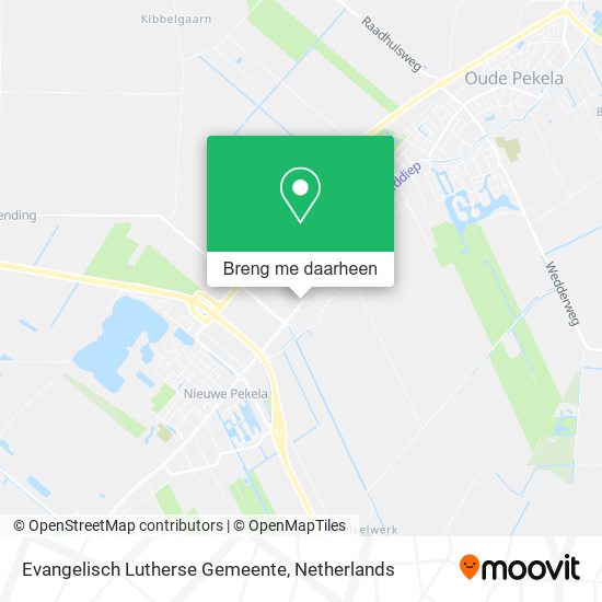 Evangelisch Lutherse Gemeente kaart