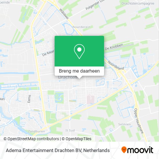 Adema Entertainment Drachten BV kaart