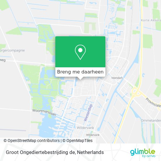 Groot Ongediertebestrijding de kaart