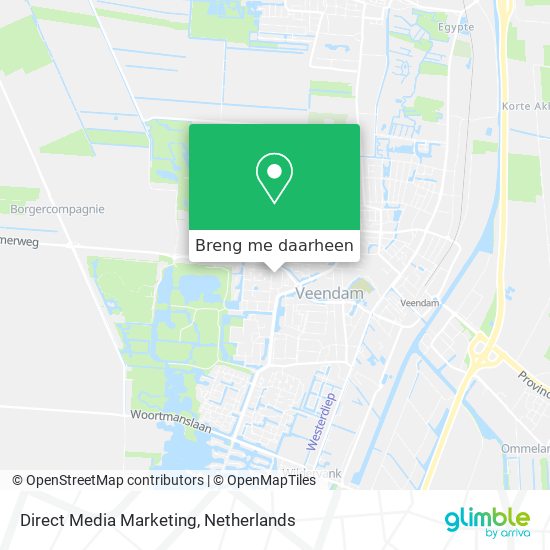 Direct Media Marketing kaart