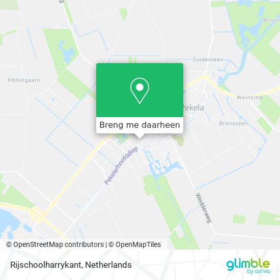 Rijschoolharrykant kaart