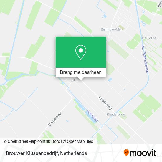 Brouwer Klussenbedrijf kaart