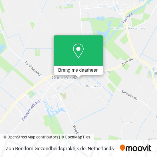 Zon Rondom Gezondheidspraktijk de kaart
