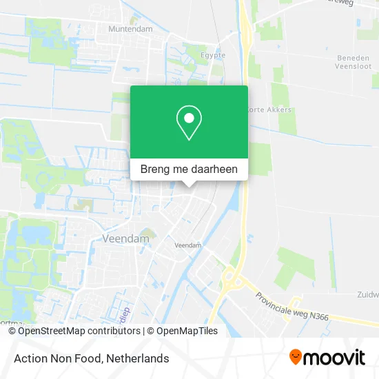 Action Non Food kaart