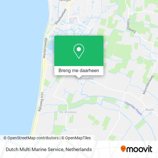 Dutch Multi Marine Service kaart