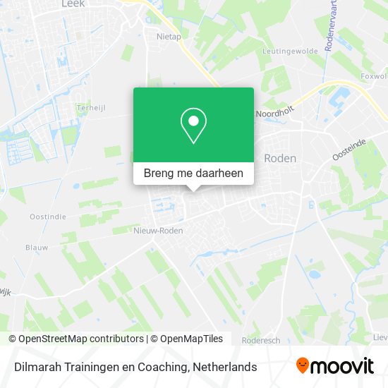 Dilmarah Trainingen en Coaching kaart