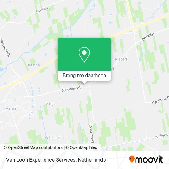 Van Loon Experience Services kaart