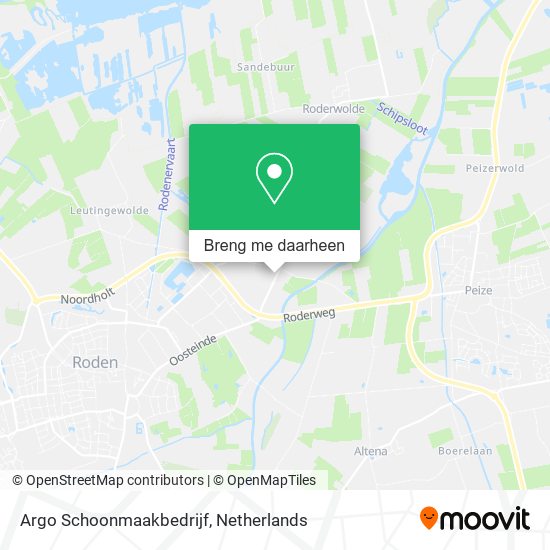 Argo Schoonmaakbedrijf kaart