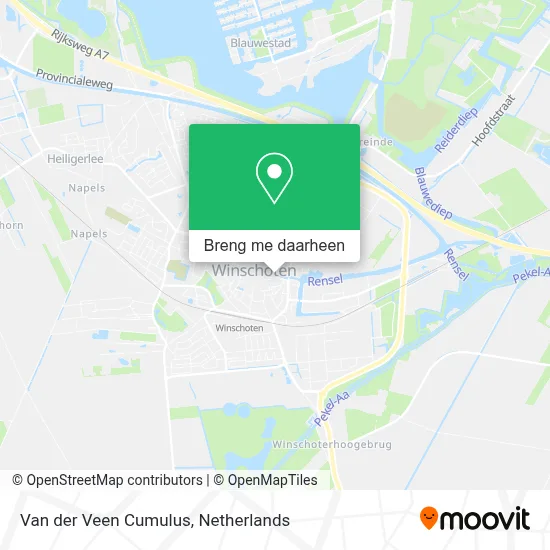 Van der Veen Cumulus kaart