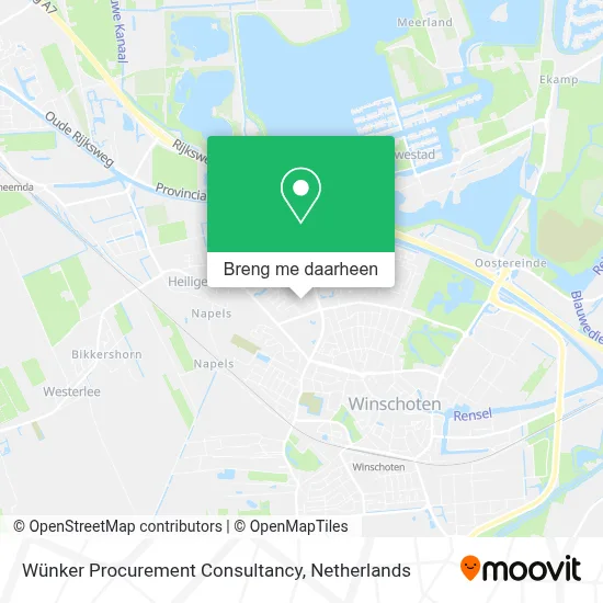 Wünker Procurement Consultancy kaart
