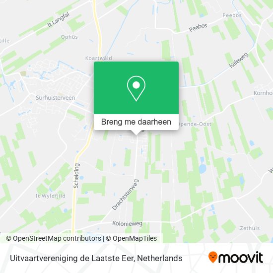 Uitvaartvereniging de Laatste Eer kaart