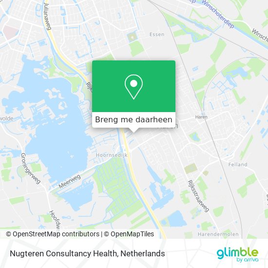 Nugteren Consultancy Health kaart