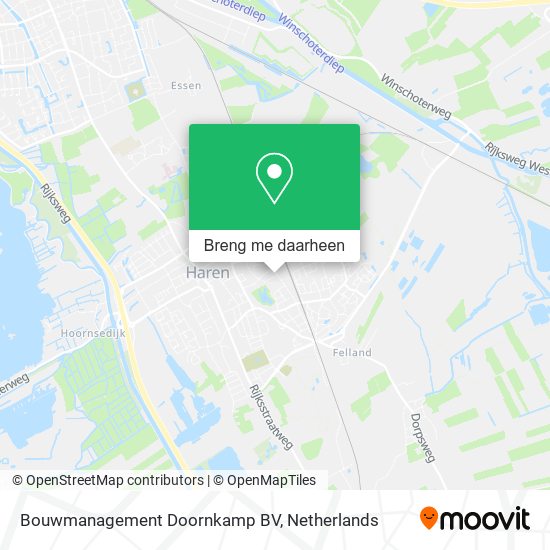 Bouwmanagement Doornkamp BV kaart