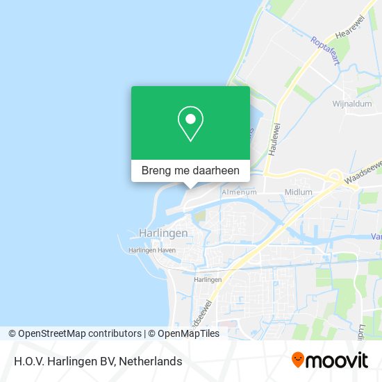 H.O.V. Harlingen BV kaart