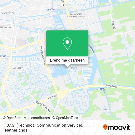 T.C.S. (Technical Communication Service) kaart