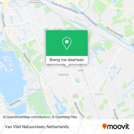 Van Vliet Natuursteen kaart