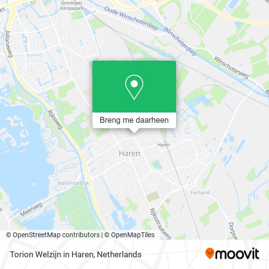 Torion Welzijn in Haren kaart