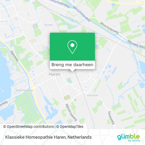 Klassieke Homeopathie Haren kaart