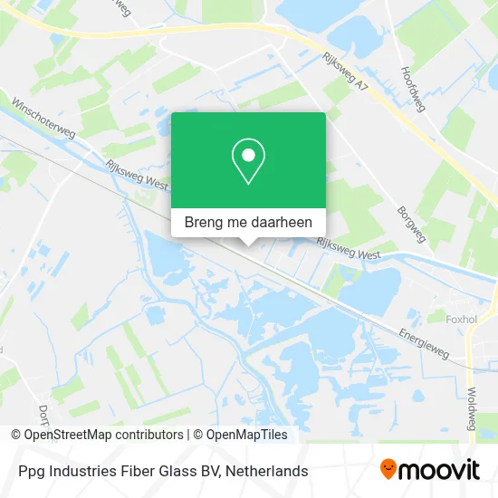 Ppg Industries Fiber Glass BV kaart