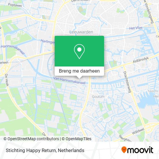 Stichting Happy Return kaart